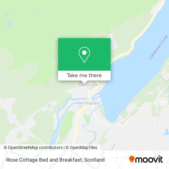 Rose Cottage Bed and Breakfast map