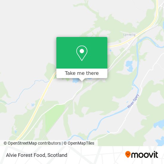 Alvie Forest Food map