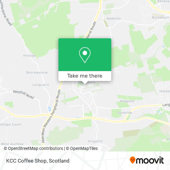 KCC Coffee Shop map
