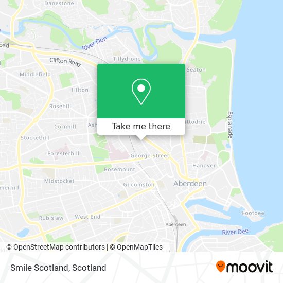 Smile Scotland map