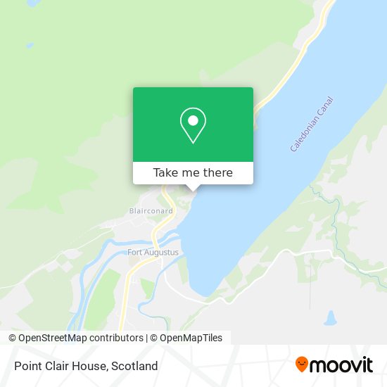 Point Clair House map