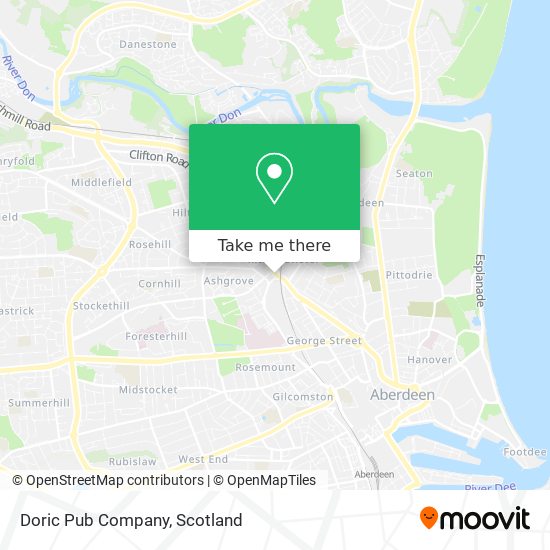 Doric Pub Company map