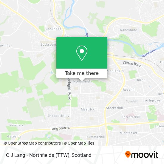 C J Lang - Northfields (TTW) map