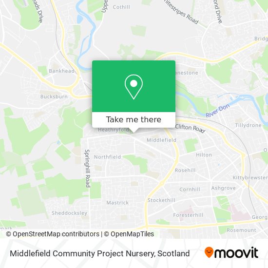 Middlefield Community Project Nursery map