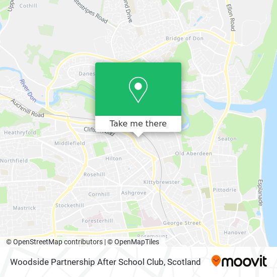 Woodside Partnership After School Club map