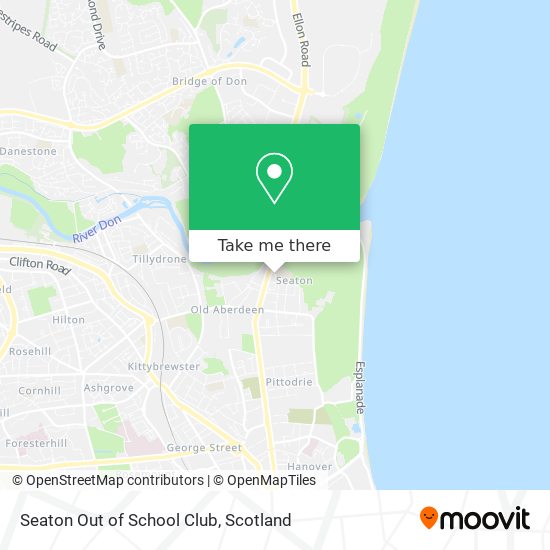 Seaton Out of School Club map