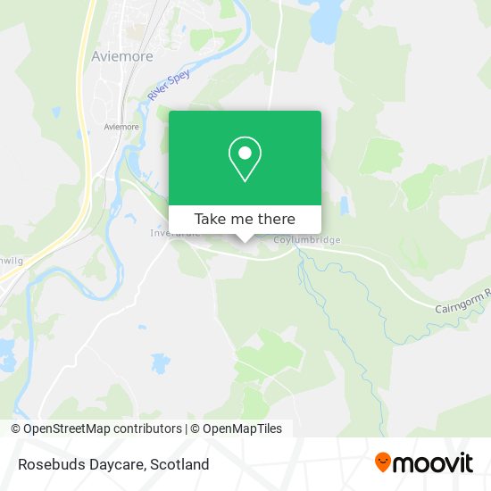 Rosebuds Daycare map