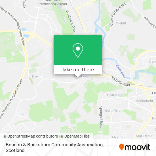 Beacon & Bucksburn Community Association map