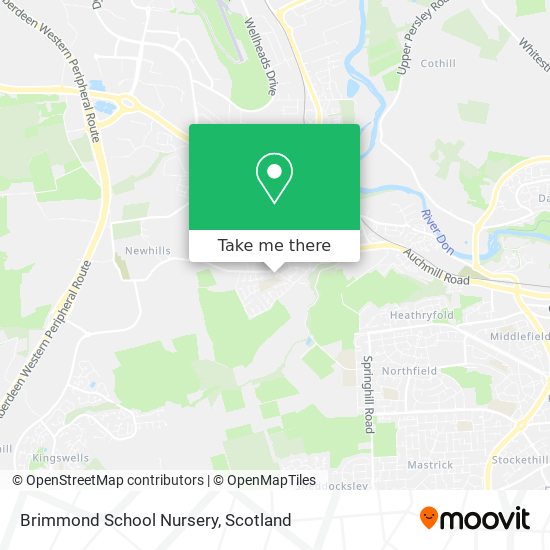 Brimmond School Nursery map