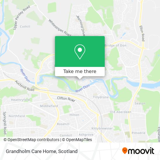 Grandholm Care Home map