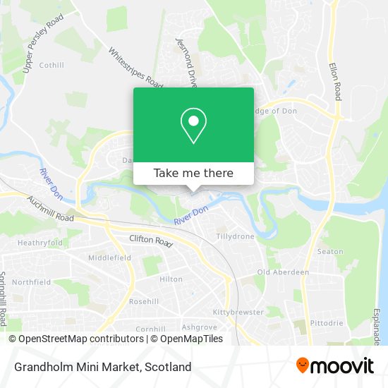 Grandholm Mini Market map