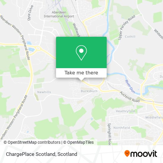 ChargePlace Scotland map