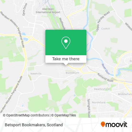 Betsport Bookmakers map