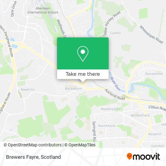 Brewers Fayre map