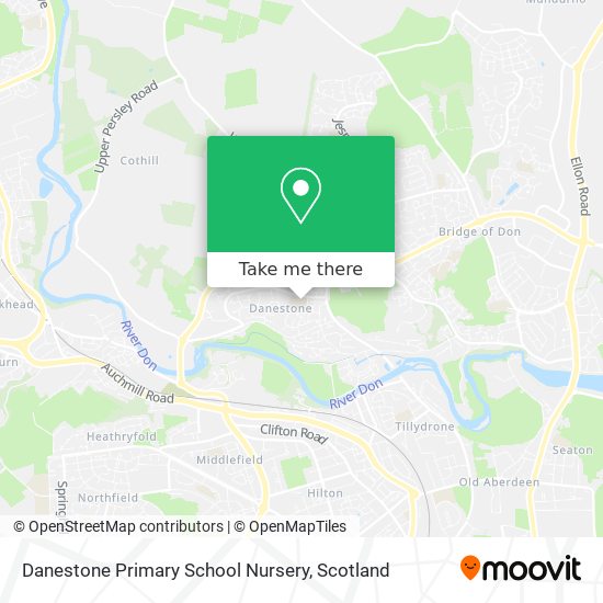Danestone Primary School Nursery map