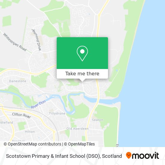 Scotstown Primary & Infant School (DSO) map