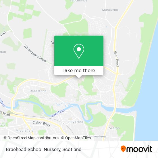Braehead School Nursery map