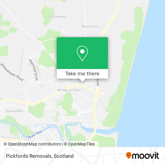 Pickfords Removals map