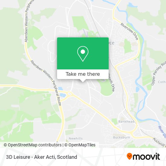 3D Leisure - Aker Acti map