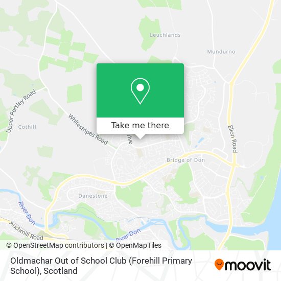 Oldmachar Out of School Club (Forehill Primary School) map