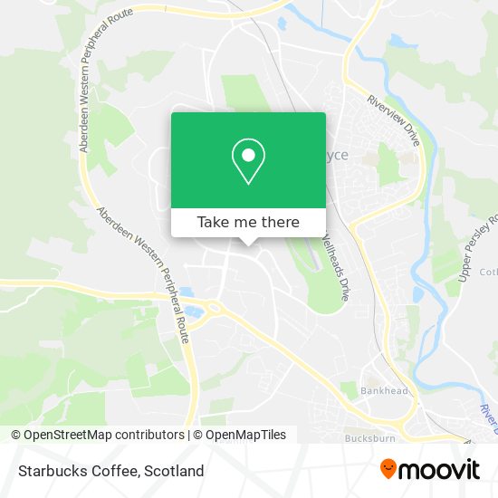 Starbucks Coffee map