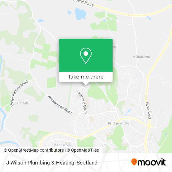 J Wilson Plumbing & Heating map