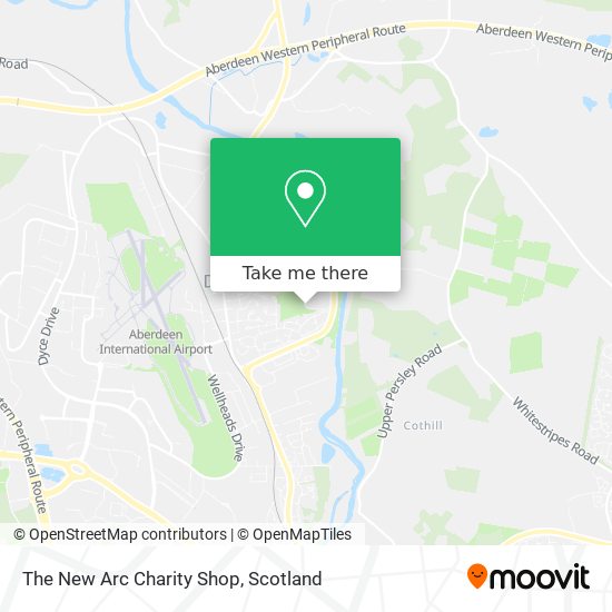 The New Arc Charity Shop map