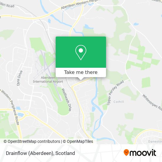 Drainflow (Aberdeen) map