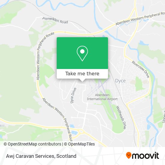 Awj Caravan Services map