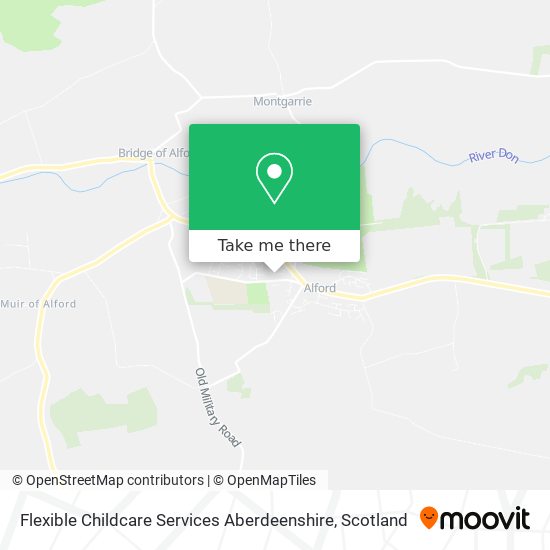 Flexible Childcare Services Aberdeenshire map