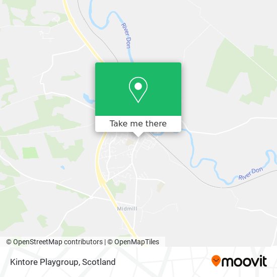 Kintore Playgroup map