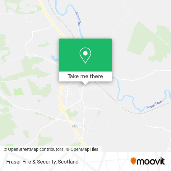 Fraser Fire & Security map