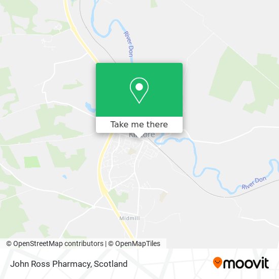 John Ross Pharmacy map