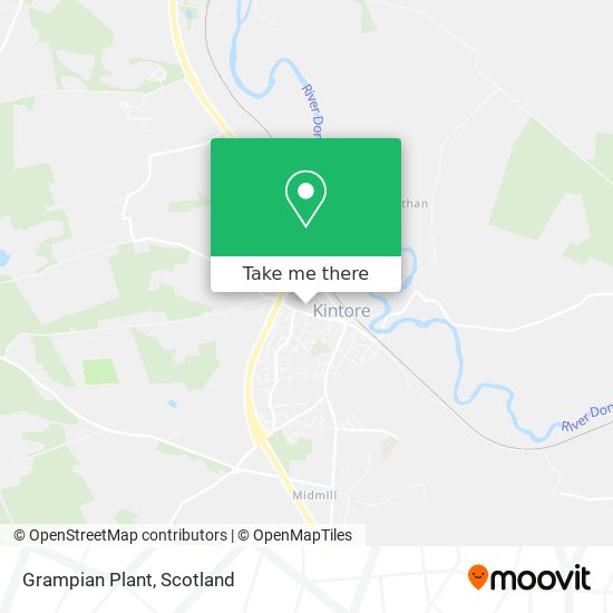 Grampian Plant map