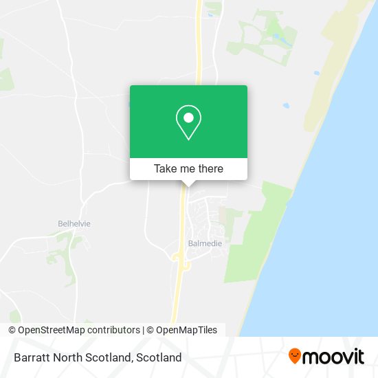 Barratt North Scotland map