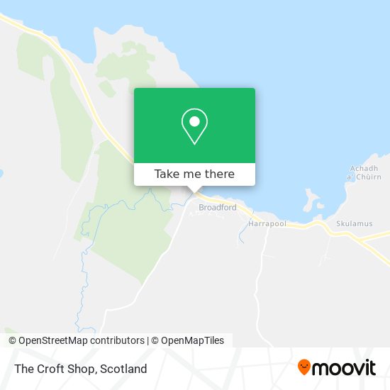 The Croft Shop map