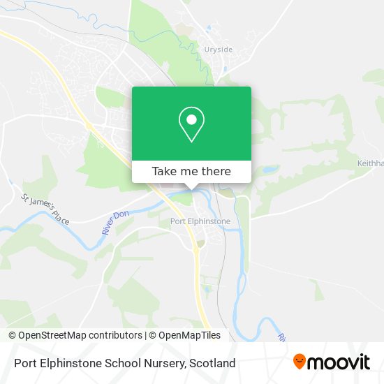 Port Elphinstone School Nursery map