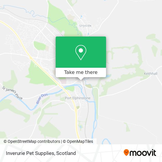 Inverurie Pet Supplies map