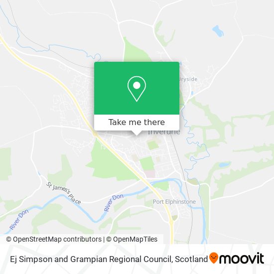 Ej Simpson and Grampian Regional Council map