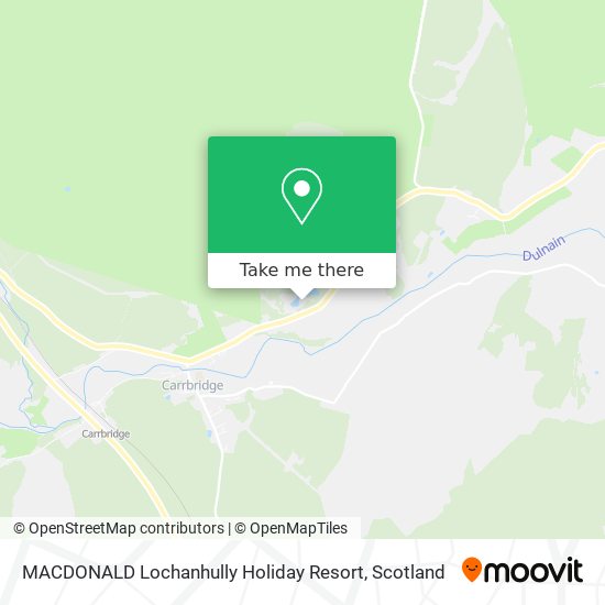 MACDONALD Lochanhully Holiday Resort map