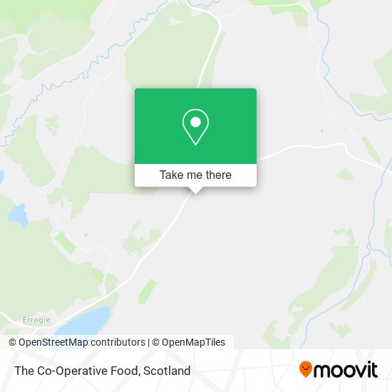 The Co-Operative Food map