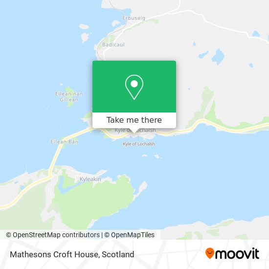 Mathesons Croft House map