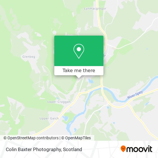 Colin Baxter Photography map