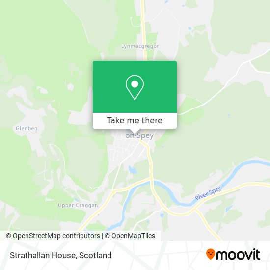 Strathallan House map