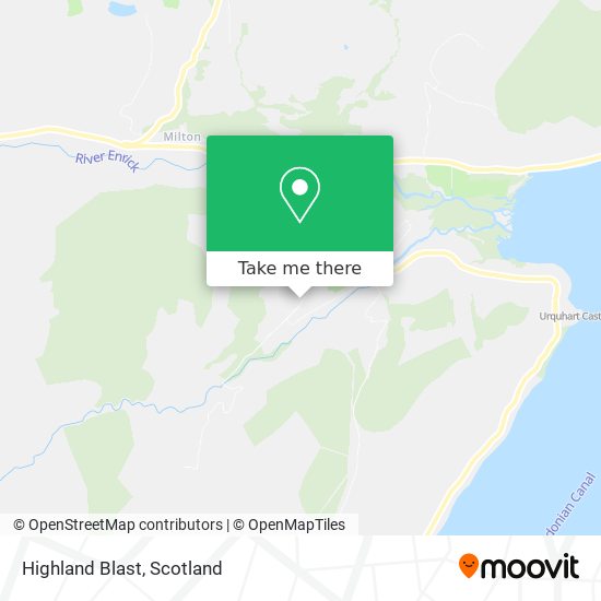 Highland Blast map