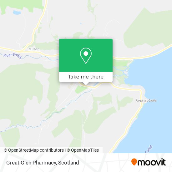 Great Glen Pharmacy map