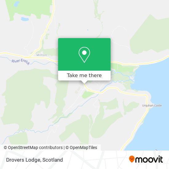 Drovers Lodge map