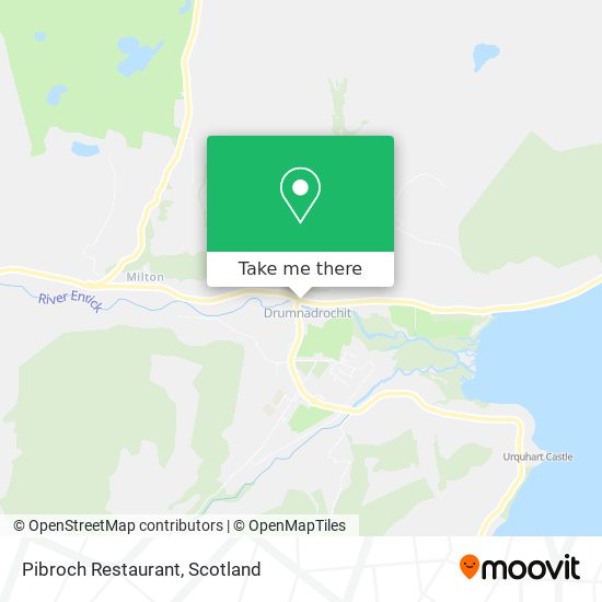 Pibroch Restaurant map