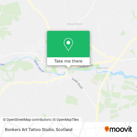 Bonkers Art Tattoo Studio map