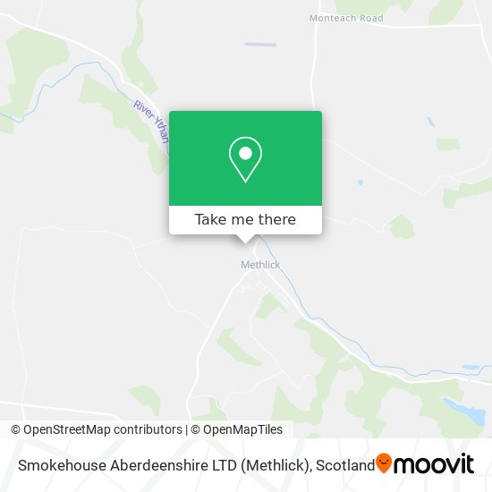 Smokehouse Aberdeenshire LTD (Methlick) map